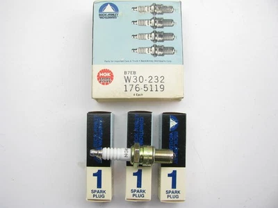 (4) Beck Arnley 176-5119 Spark Plugs - 1980 Honda Civic - NGK B7EB-11 - Image 1 of 3
