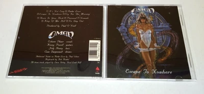 Omen Escape To Nowhere CD Original US Press Enigma Metal Blade 1988 7-73310-2 Foto 1 de 4
