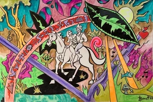 EDEN  MIKE BENNETT'S  ORIGINAL  ART   (2025) 11/09/2025 - Picture 1 of 1