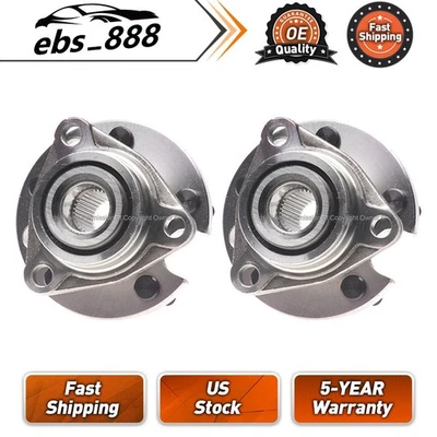 Rolamento de roda traseira e cubo para Pontiac Fiero 2.5L 1984 1985 1986 1987 1988 - Imagem 1 de 4