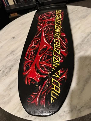 Santa Cruz Oops Mucus II Vintage Skateboard Deck - ORIGINAL VINTAGE 1990! - Image 1 of 4