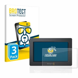 3x BROTECT Panzerfolie Schutzglas für Blackmagic Design Video Assist (5.0) - Bild 1 von 7