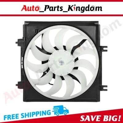 Conjunto de ventilador de refrigeração condensador AC para 2008-2013 Subaru Impreza Forester 2,5L - Imagem 1 de 4