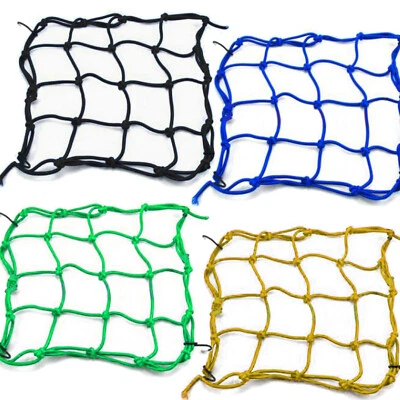 TSB WERK Gepäcknetz Fahrradkorb Netz Befestigung Motorrad Transport Gummi Gepäckträger