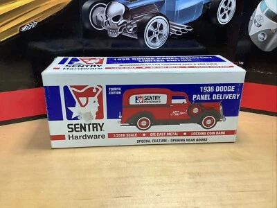 Sentry Hardware 1936 Dodge Panel Delivery Truck - Die Cast Bank With Key And Box - Image 1 of 2