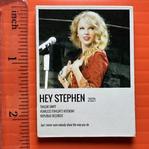 Taylor Swift HEY STEPHEN Sticker - Bild 1 von 1