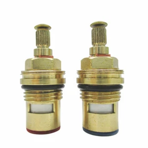 Paquete de 2 glándulas de grifo de cerámica Flomasta genuinas de 24 mm x 1/2" UK-NSSF - Imagen 1 de 3