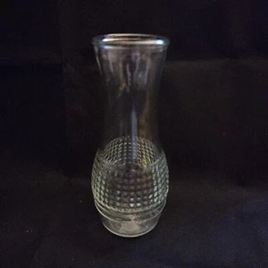 Good Seasons Salad Dressing Cruet Diamond Cut Glass Bottle  - Picture 1 of 6