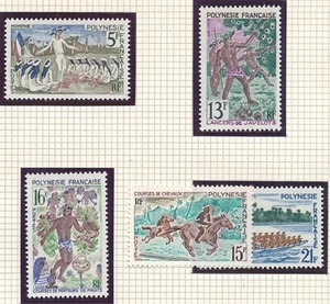 Timbre Polynésie 47/51** neuf sans charnière - Imagen 1 de 1