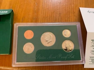 1998 United States Mint Proof Set. - Picture 1 of 11