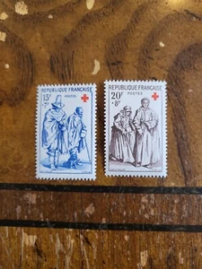 Stamps France Scott #B318-9 nh - Picture 1 of 1
