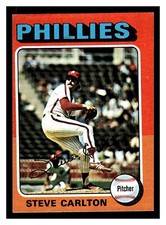 1975 TOPPS MINI BASEBALL STEVE CARLTON #185 PHILLIES HOF HIGHER HIGH GRADE