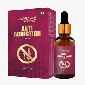 Ayurvedic Anti De-Addiction Drop Quit Smoking, Drinking Alcohol Nasha Mukti 30ml - Picture 1 of 5