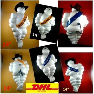 14" MICHELIN MAN FIGURKA LALKI BIBENDUM KOLEKCJONERSKA REKLAMA OPONA, DEKORACJA CIĘŻARÓWKI - Zdjęcie 1 z 101