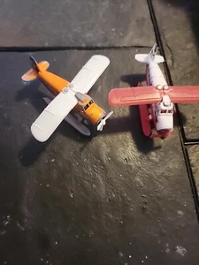 Lot Of 2, 1998, Matchbox Seaplane Orange/ Red And White - Picture 1 of 8