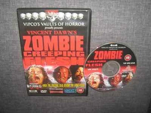 ZOMBIE CREEPING FLESH VIPCO REGION 2 UNCUT ZOMBIE HORROR DVD BRUNO MATTEI - Picture 1 of 2