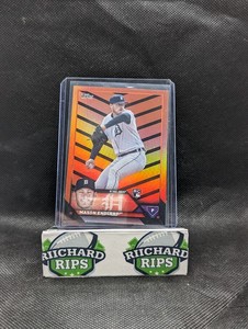 2023 Topps Update Mason Englert RC ORANGE & BLACK Foil Parallel #US116