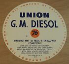 VTG 1958 'G.M. DIESOL 76 Decal'~"UNION OIL COMPANY of CALIFORNIA"~Gas & Oil~