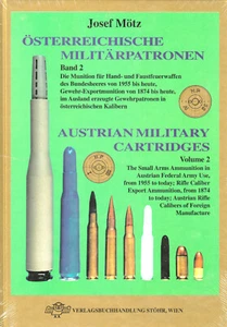 Österreichische Militärpatronen - Band 2 - 1955 bis heute von Josef Mötz de+engl - Picture 1 of 1