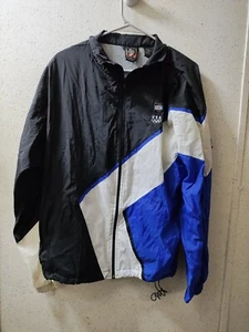 Olympics Team USA Windbreaker Jacket Men's M with Waterton Glacier Pin Clean - Picture 1 of 10