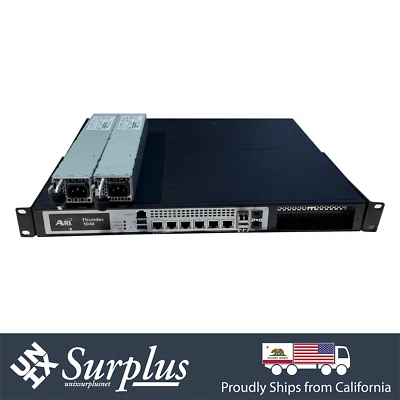 A10 Networks Thunder 1040S 5 puertos 1 GB RJ45 4x 10 GB SFP+ balanceador de carga con orejas Foto 1 de 4