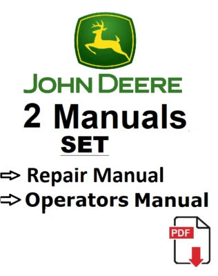 Conjunto de minicarregadeiras John Deere 6675 7775 manual de serviço técnico TM1553 USB - Imagem 1 de 4