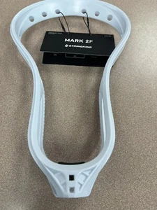 Stringking Mark 2F Lacrosse Unstrung Head for Face Offs - White **NEW** - Picture 1 of 3