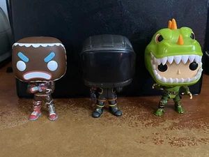3 Loose Fortnite Funko Pops Dark Voyager, Rex, Merry Marauder - Picture 1 of 7