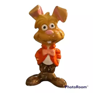 Vintage Japan Disney Alice In Wonderland March Hare Ceramic Figurine Easter - Picture 1 of 5