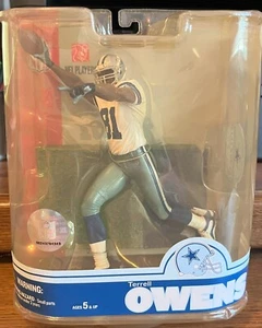 Terrell Owens McFarlane Dallas Cowboys NFL Series 16 action figure 2007 - Picture 1 of 2