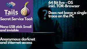 Nano Tails 6.14 Anonymous surf the internet & darknet with TOR without tracking - Bild 1 von 4