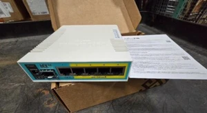 RB960PGS : Nouveau routeur MikroTik RouterBoard Hex Poe 5 ports Gigabit Ethernet routeur - Photo 1/3