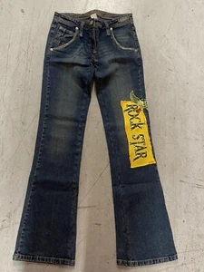 $114 NWT GIRLS EMBELLISHED ROCK STAR JEANS BY TRULUV SZ 14 (XL) - Picture 1 of 4