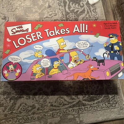 The Simpsons Loser Takes All The Dys-FUN-ctional Party Game #SB26 - Imagem 1 de 4