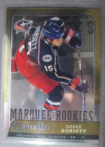2008-09 OPC O-Pee-Chee Metal Marquee Rookie #749 Derek Dorsett Blue Jackets RC - Picture 1 of 1