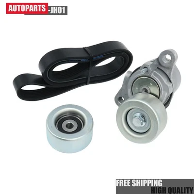 3PCS Serpentine Belt Drive Component Kit for 2017-2022 Toyota Highlander 3.5L V6 - Image 1 of 4