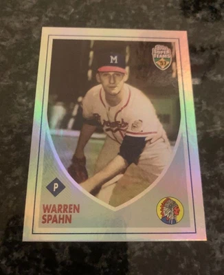 2002 Topps Super Teams #39 WARREN SPAHN..........ONLY 678/1957 - Image 1 of 2
