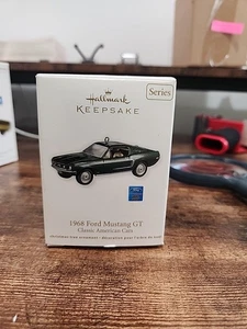 Hallmark Keepsake Ornament 1968 Ford Mustang GT Classic American Cars 2011 #21 - Picture 1 of 3