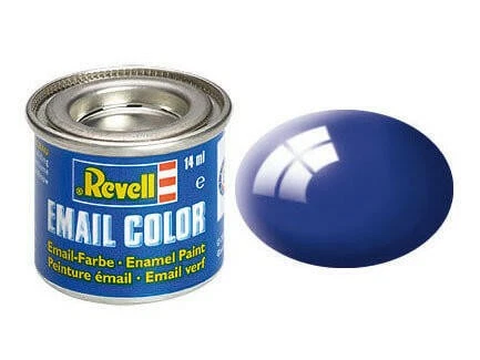 Peinture Bleu méditerrannée brillant - Revell 32151 - RAL 5002 (N°51) - Photo 1/1