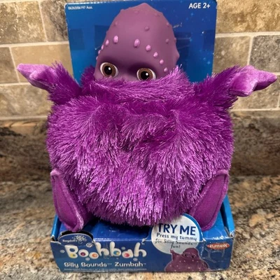 NUEVO BOOHBAH Talking Plush ZUMBAH Silly Sounds 2004 púrpura Foto 1 de 4