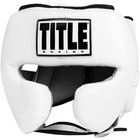Title Boxing Leather Training Sparring Headgear