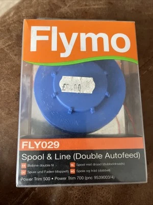 FLY029 Genuine Flymo Spool and Line (Double Autofeed) Fits Power Trim 500/700  - Image 1 of 4