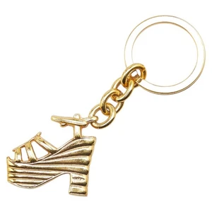 Salvatore Ferragamo Sandal motif Charm key ring Women 【Used】 - Picture 1 of 4