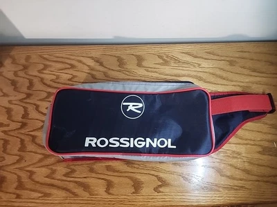 Riñonera Rossignol cintura esquí vintage azul rojo gris Foto 1 de 4