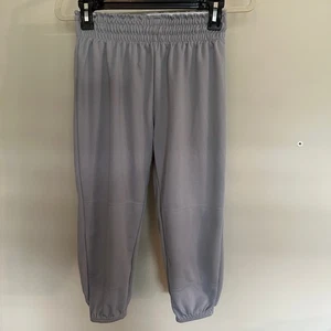Boys Wilson Baseball Elastic Pants Size L Gray - Picture 1 of 3