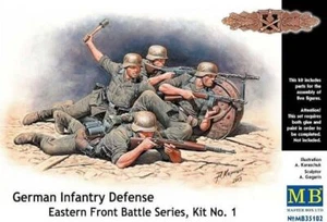 1/35 Master Box German Infantry Defense Eastern Front 1941-42 (x5) - Picture 1 of 1