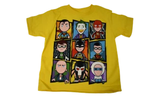 DC Comics Toddler Superman, Batman, Joker, Robin, Flash, Lex Luther Shirt New 2T - Picture 1 of 1