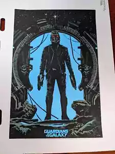 Star Lord Guardians Of The Galaxy Mondo Francesco Francavilla Print Poster MCU - Picture 1 of 9