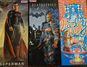 DC comics Statue/Figure Superman Deathstroke Harley Quinn Collectible - Picture 1 of 10