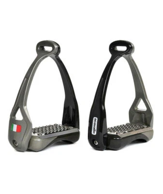 Acavallo Opera Stirrups Black/Titanium AC601